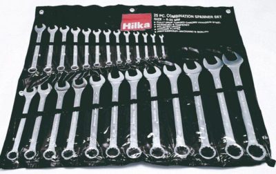 Hilka - 25 Piece Combination Metric Spanners